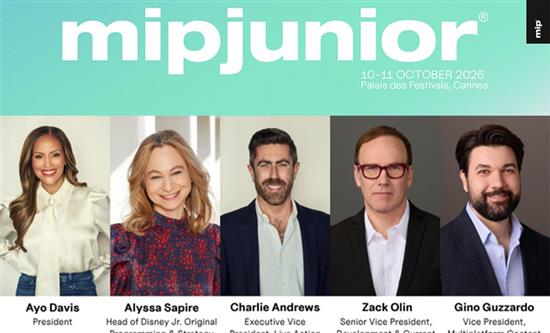 Disney Kids & Family Joins MIPJUNIOR 2026 As Presenting Partner
